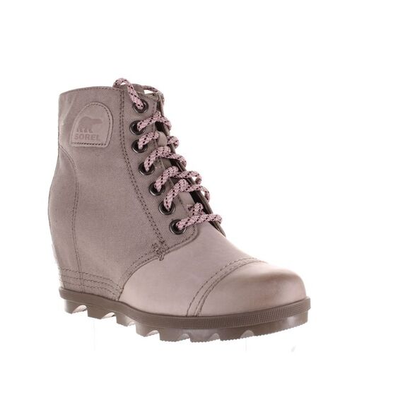 SOREL Womens Joan Of Arctic Taupe Ankle Boots Size 8.5 Medium (B, M) - Picture 2 of 4